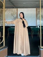 Women's long linen suit in various colors - Image 20