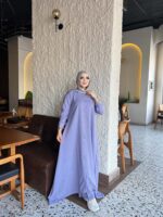 Women's long linen suit in various colors - Image 17