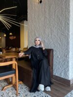 Women's long linen suit in various colors - Image 14