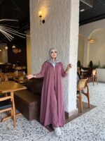 Women's long linen suit in various colors - Image 9