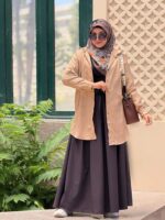 Girls' long linen shirt chemise - Image 16