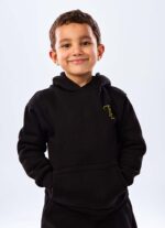 ⁦هودي بتطريز رسم أسد على الظهر خامة ميلتون اسفنجي⁩ - الصورة ⁦3⁩