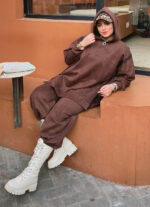 ⁦سوت حريمي قصير خامة سويد مستورد الوان⁩ - الصورة ⁦23⁩