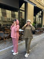 ⁦سوت حريمي قصير خامة سويد مستورد الوان⁩ - الصورة ⁦16⁩