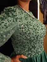 Soiree olive Green - Image 9