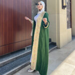 ⁦قفطان فخم بتصميم راقٍ وتفاصيل أنيقة⁩ - الصورة ⁦4⁩