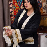 Luxurious kaftan with refined design and elegant details