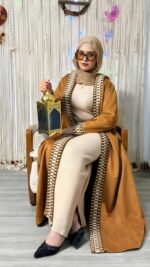 Suede Velvet Hoodie Cardigan – Single Piece - Image 3