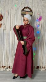 ⁦عباية سويد شمواه بحزام – قطعة واحدة⁩ - الصورة ⁦27⁩